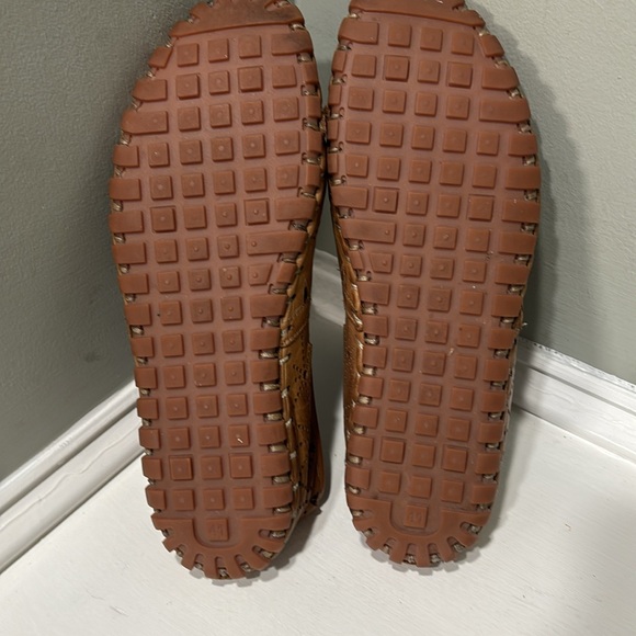 Women’s Brown Spring Step Fusaro Slip-On Peltz Shoes-size 9.5 - Picture 7 of 7